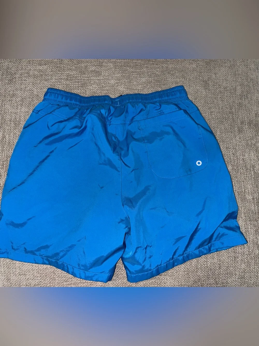 Nike Men's Blue Shorts with Drawstring